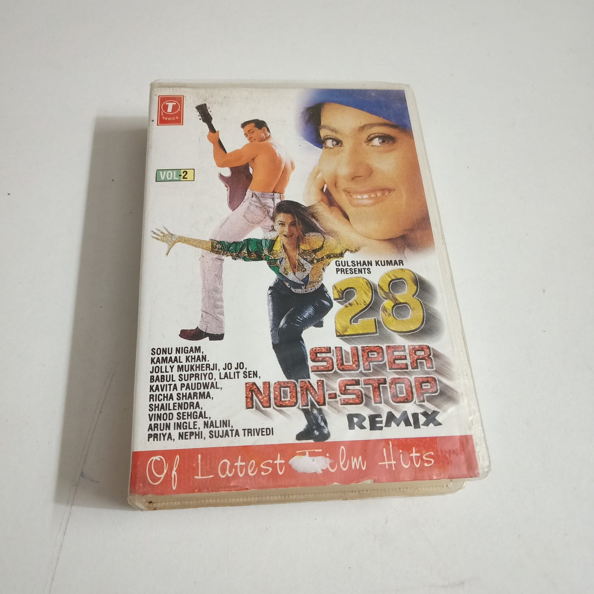 Gulshan Kumar Presents 28 Super Non-Stop Remix Vol. 2 - Various  Used Audio Cassette