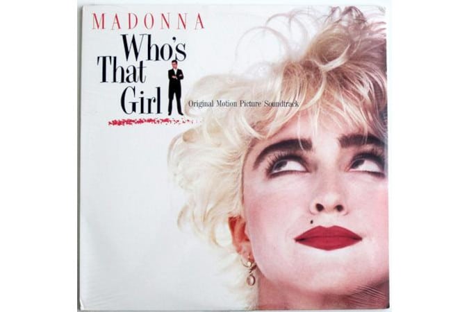 Madonna – Who’s That Girl  (Original Motion Picture Soundtrack on Clear Vinyl) (Quick Ship)
