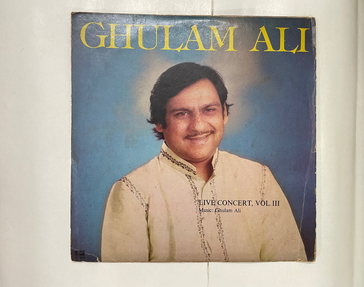 Live Concert • Vol. III - Ghulam Ali Used Vinyl LP Record