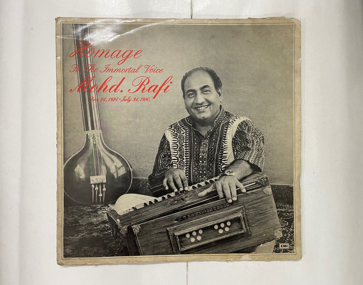 Homage To The Immortal Voice Mohd. Rafi (Dec 24,1924 - July 31,1980) - Mohammed Rafi Used Vinyl LP Record