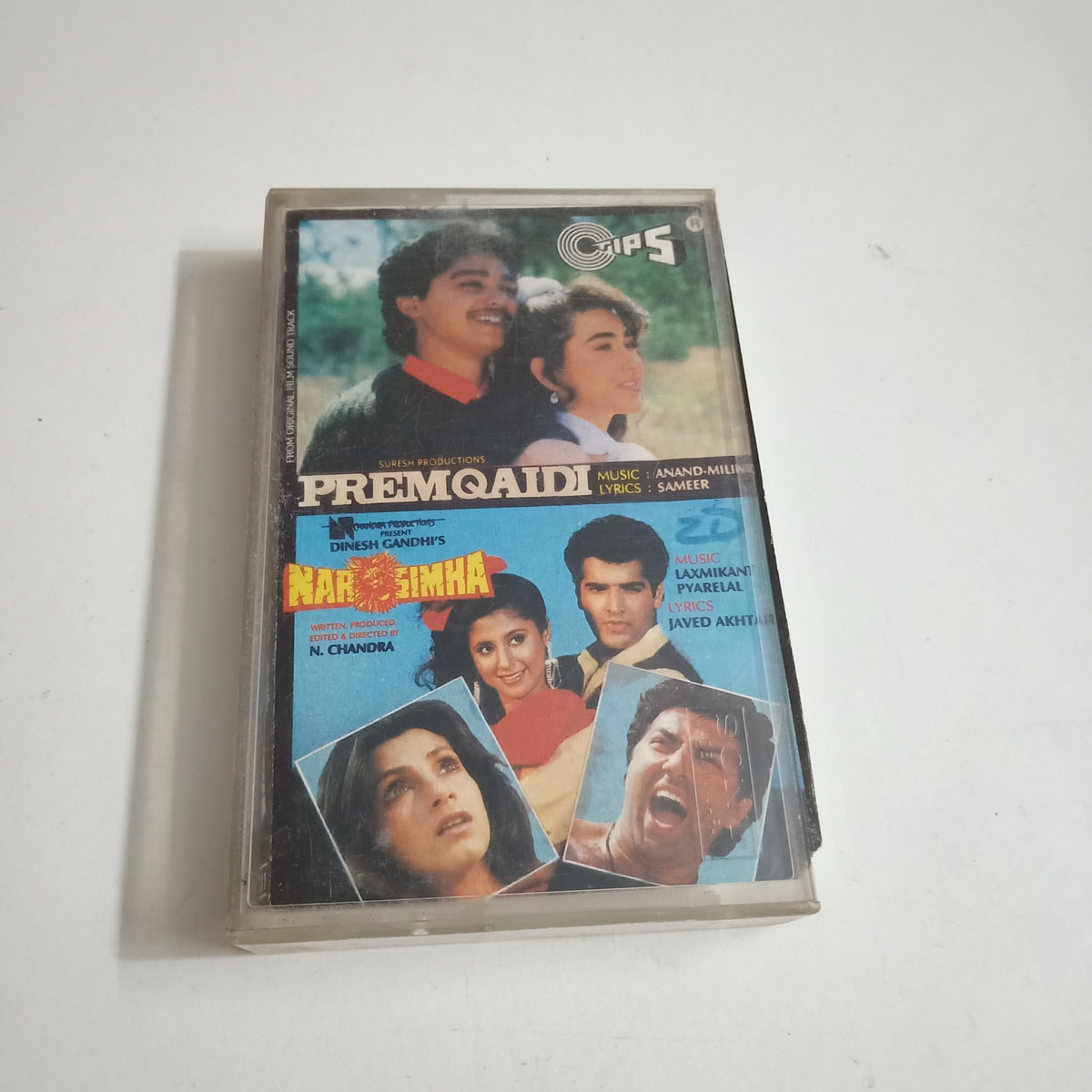 Prem Qaidi / Narasimha (Original Motion Picture Soundtracks) - Various  Used Audio Cassette