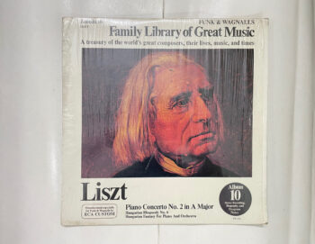 Piano Concerto No. 2 In A Major / Hungarian Rhapsody No. 6 / Hungarian Fantasy For Piano And Orchestra - Franz Liszt Used Vinyl LP Record
