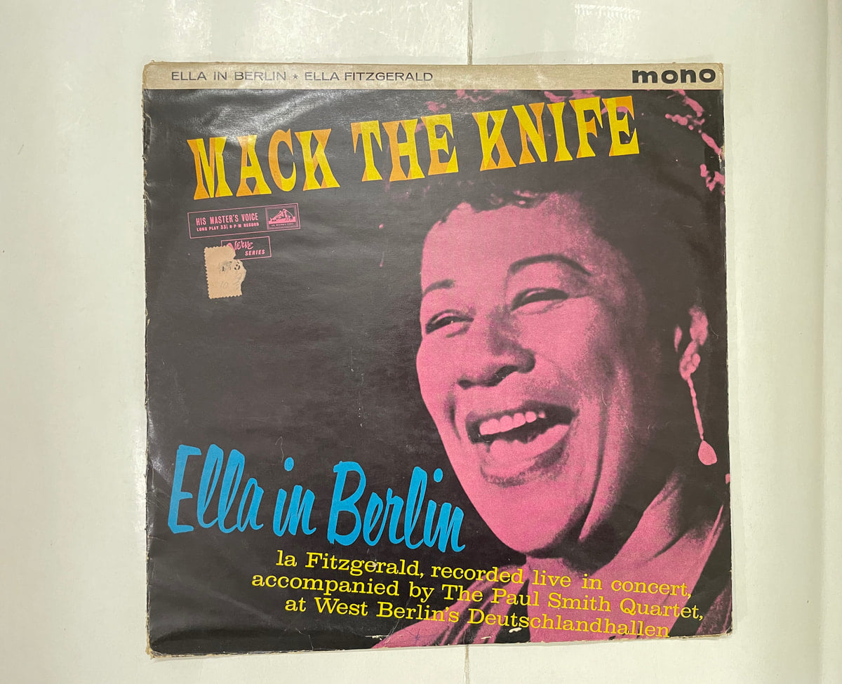 Mack The Knife - Ella In Berlin - Ella Fitzgerald Used Vinyl LP Record