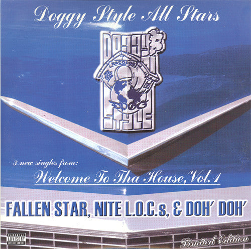 Doggy Style Allstars - Fallen Star, Nite L.O.C.s, &amp; Doh' Doh' Vinyl LP Record (Arrives in 21 days)